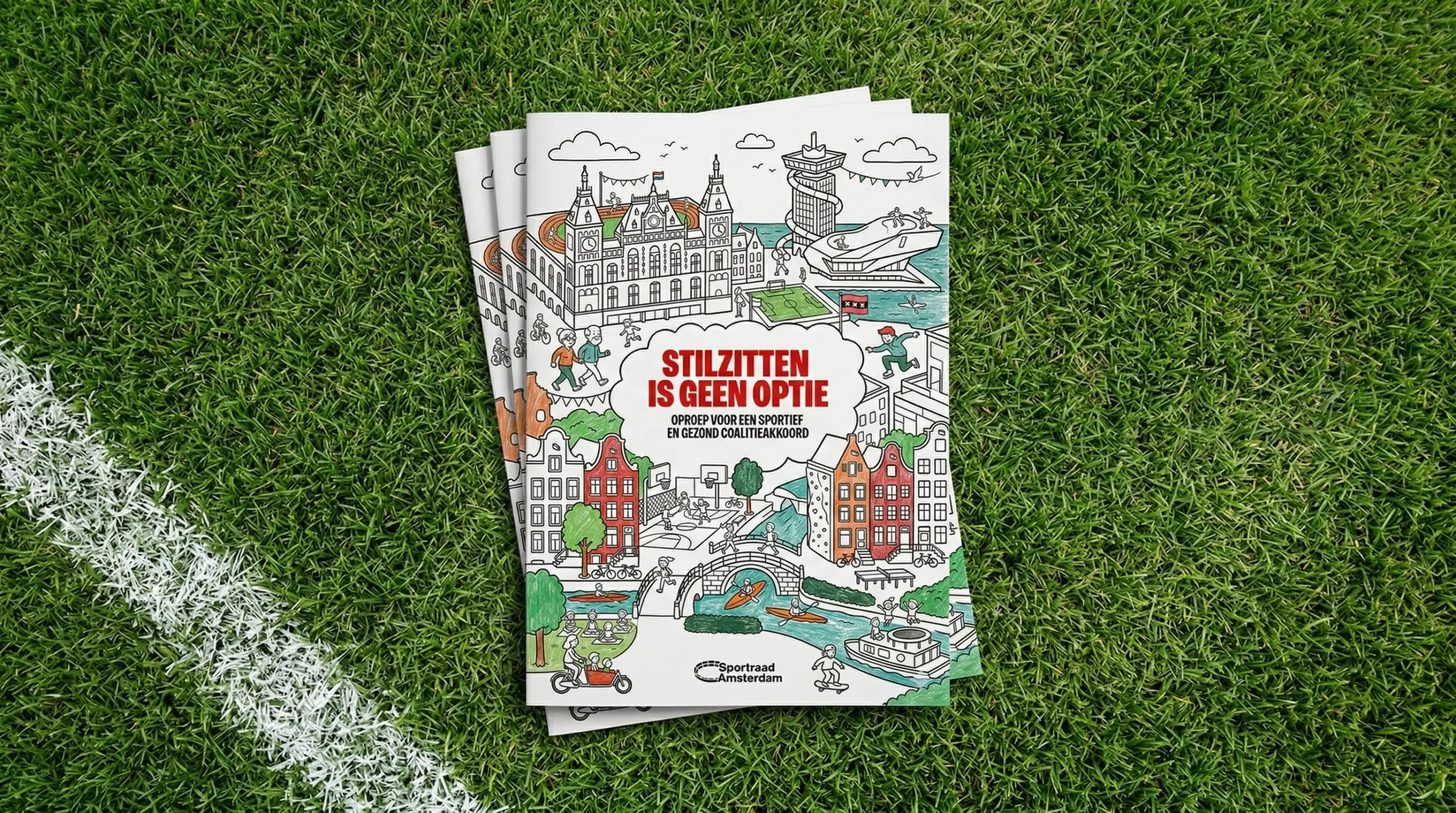 Oproep voor een sportief en gezond Amsterdam in het coalitieakkoord