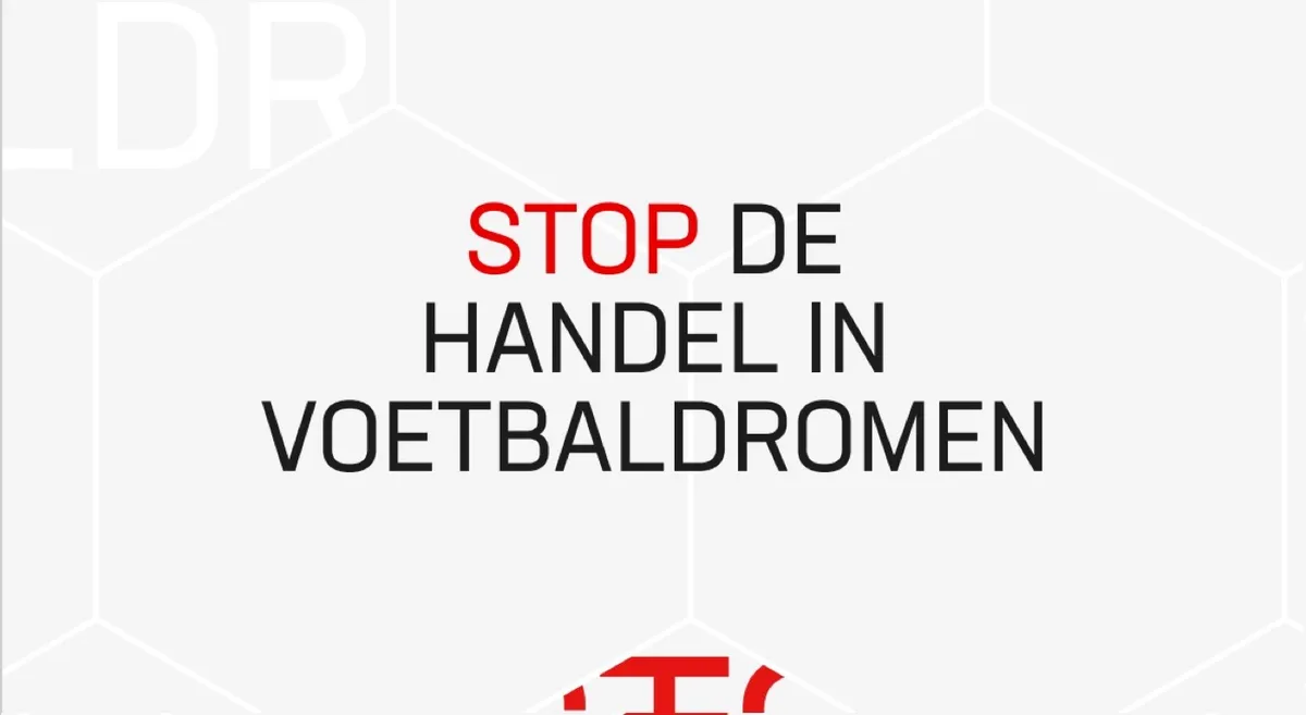 Stop de handel in voetbaldromen
