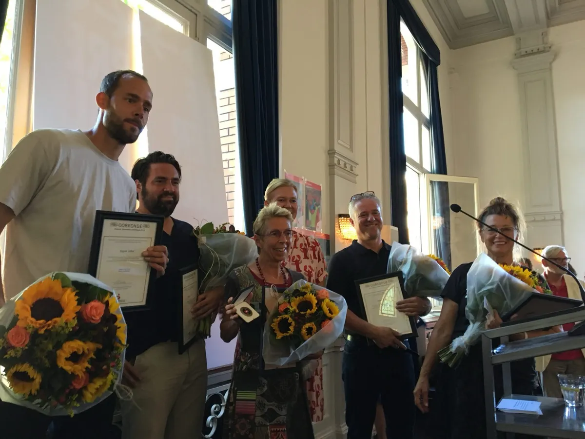 Uitreiking van de Penning Sportraad Amsterdam 2018