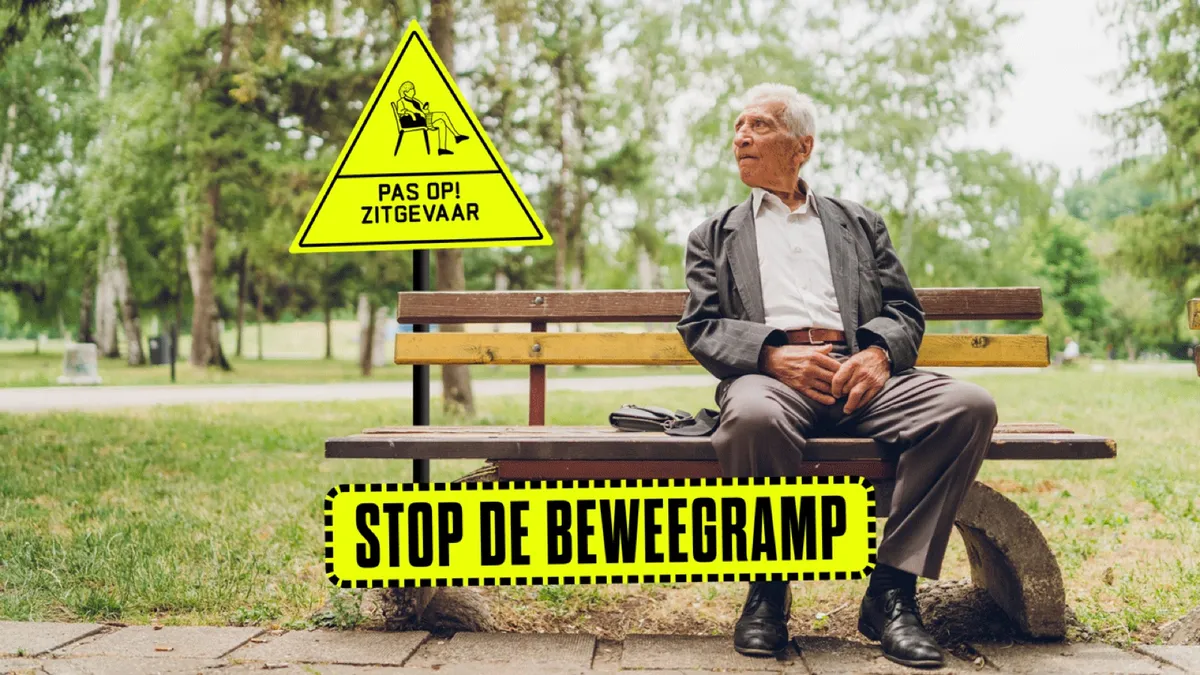 Aankondigingsvisual van Hot Game 6 – Stop de beweegramp