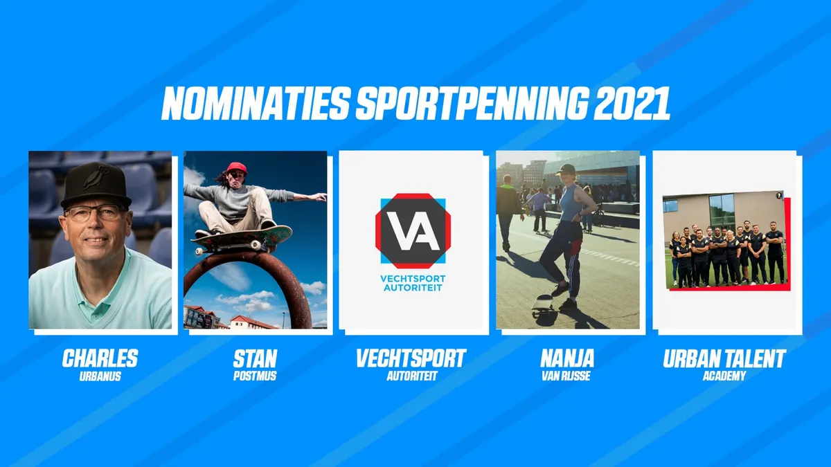 Banner van de Sportraad Amsterdam