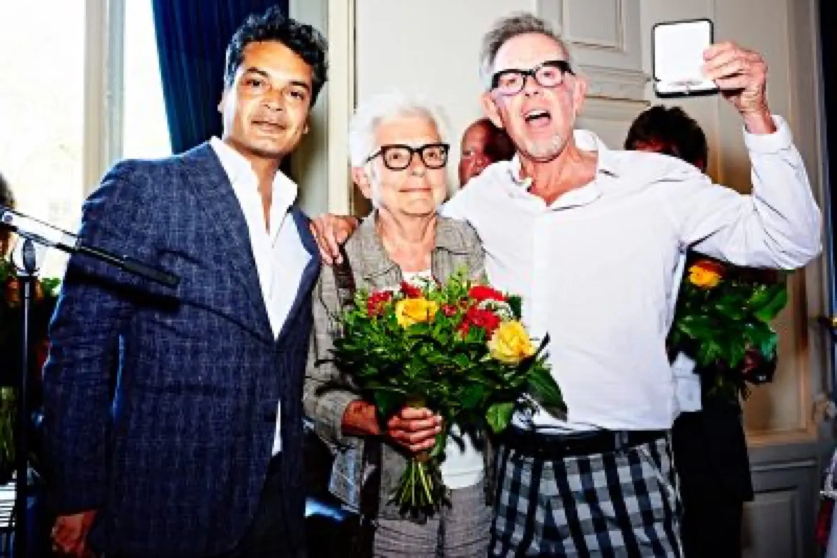 Uitreiking van de Penning Sportraad Amsterdam aan Smashing Pink