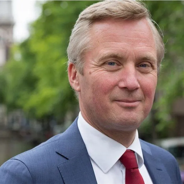 Portret van Eric van der Burg